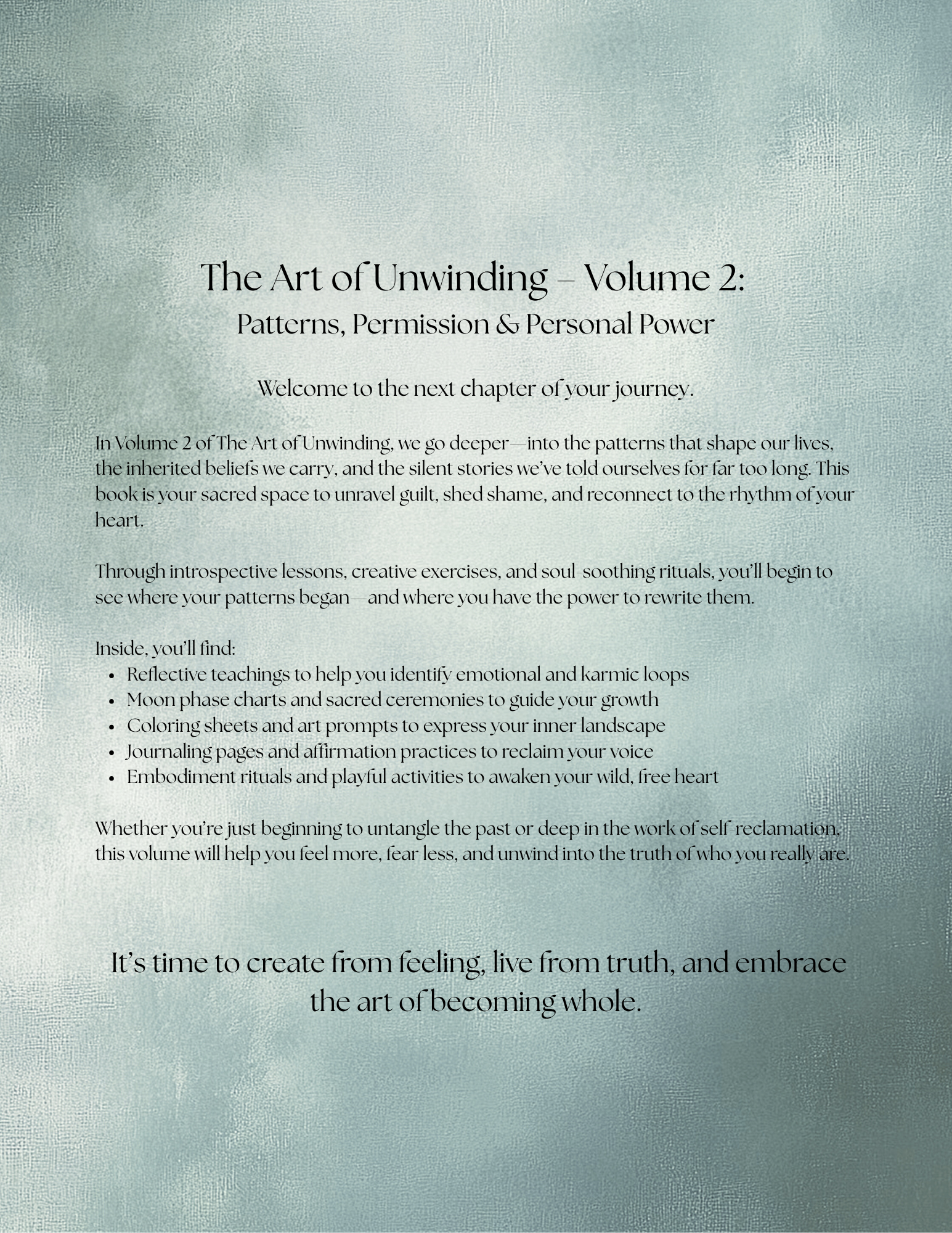 The Year of Transformation Volume 2