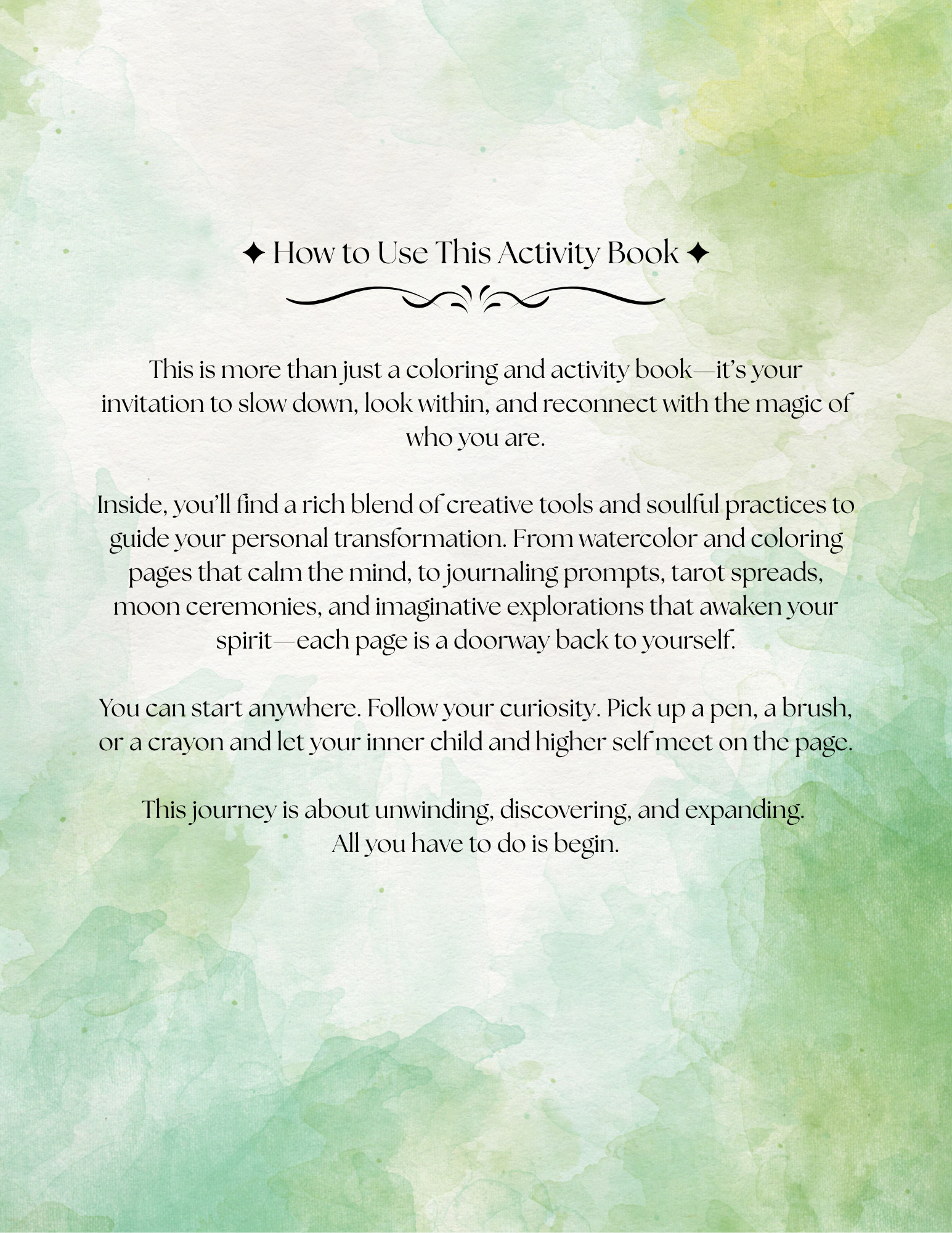 The Year of Transformation, Volume 1